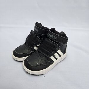 Adidas Kids Black High-Top Sneakers Size 6 Kids